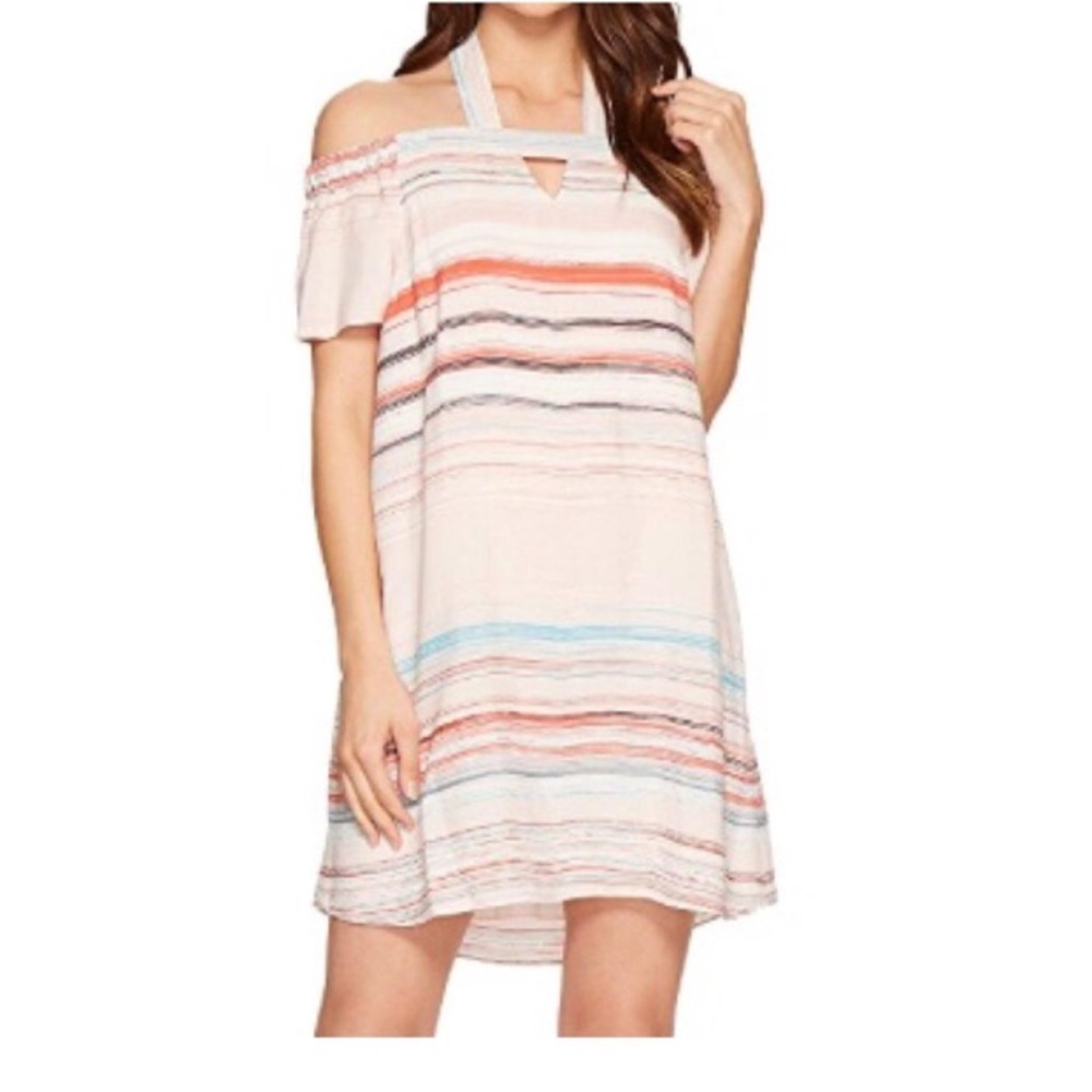 1. STATE HALTER DRESS - Picture 1 of 6